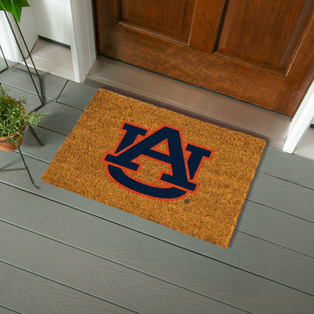 Coir Mat, 16"x28", Auburn University, Collegiate