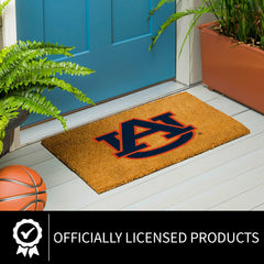 Coir Mat, 16"x28", Auburn University, Collegiate