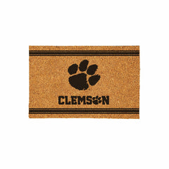 Clemson University Large One Color Coir Mat, 36"x24", Collegiate
