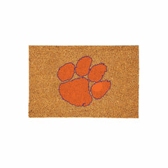 Clemson University Large Full Color Coir Mat, 36"x24", Collegiate
