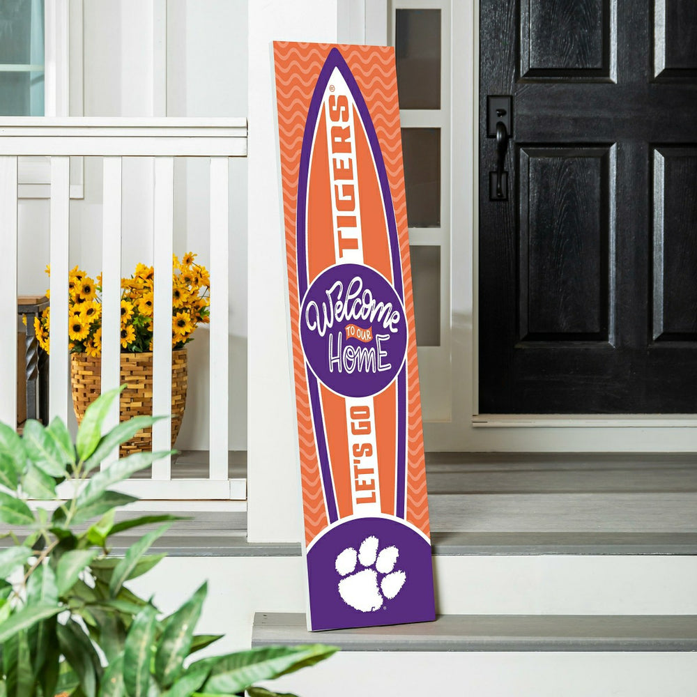 Clemson University Summer Seasonal Surfboard ECM Exclusive 47" Single , Collegiate, Home