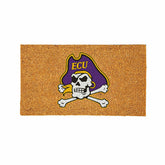 Coir Mat, 16"x28", East Carolina University, Collegiate