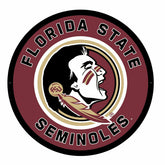LED Wall Decor, Round, Florida State University, Collegiate, Home