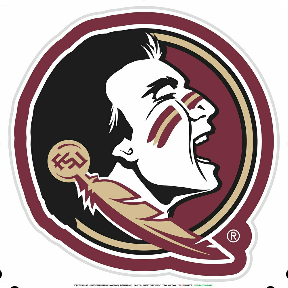 LED Wall Decor, Glazelite, College Mascot, Florida State University, Collegiate, Home