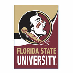 Florida State University Burlap Flag GDN Size, Collegiate, Home