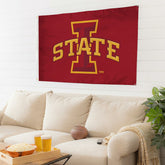 Iowa State University Single Sided Estate Flag with 2 Grommets, 3'x5', Collegiate, Home