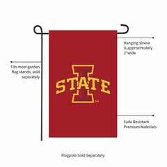 Applique Flag, Gar., Iowa State University, Collegiate, Home