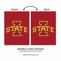 Applique Flag, Gar., Iowa State University, Collegiate, Home