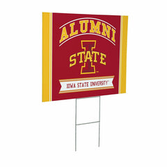 Iowa State University Coroplast Yard Sign Alumni, Collegiate, Home