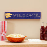 Kansas State University Engraved Wood Sign, 3.5" x 18", Collegiate, Home