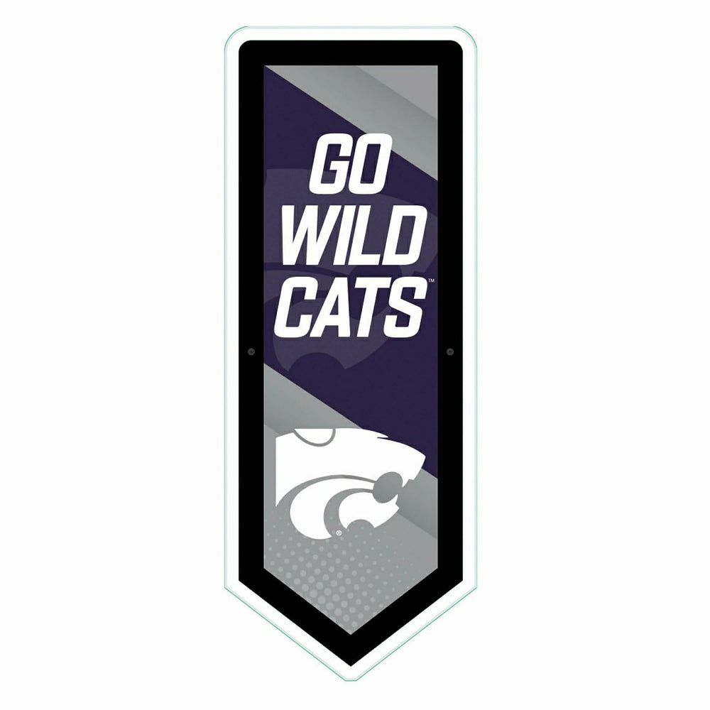 LED Wall Decor, Pennant, Kansas State University, Collegiate, Home