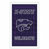 Kansas State University College Rectangle Neolite LED Decor, Collegiate, Home