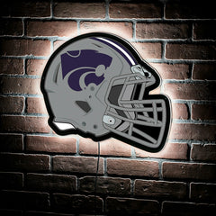 LED Wall Decor, Helmet, Kansas State University, Collegiate, Home