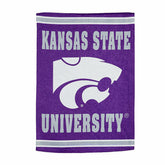 Embossed Suede Flag, GDN Size, Kansas State University, Collegiate, Home