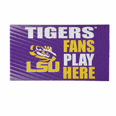 Louisiana State University Fan Mat, 28"x16", Collegiate
