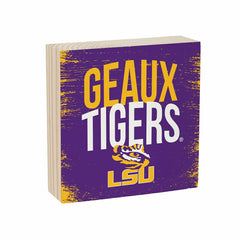 Louisiana State University Plock, Down Home Fans, 6x6, Collegiate, Home