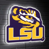 Lsu Tigers LED Wall Decor, Glazelite, Logo, Collegiate, Home