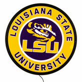 LED Wall Decor, Round, Louisiana State University, Collegiate, Home