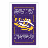 Louisiana State University College Rectangle Neolite LED Decor, Collegiate, Home
