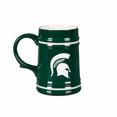 Michigan State University Ceramic Stein Cup, 24oz, Collegiate, Home