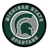 LED Wall Decor, Round, Michigan State University, Collegiate, Home