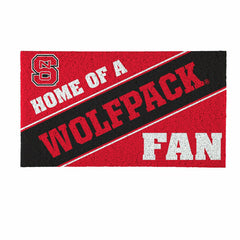 North Carolina State University, PVC Mat COLOR, Home of a Fan, Collegiate