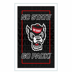 North Carolina State University College Rectangle Neolite LED Decor, Collegiate, Home