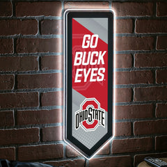 LED Wall Decor, Pennant, Ohio State University, Collegiate, Home