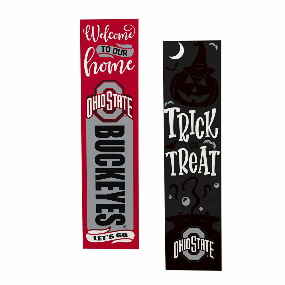 47" Double Sided Leaner, Ohio State University, Halloween, Collegiate, Home