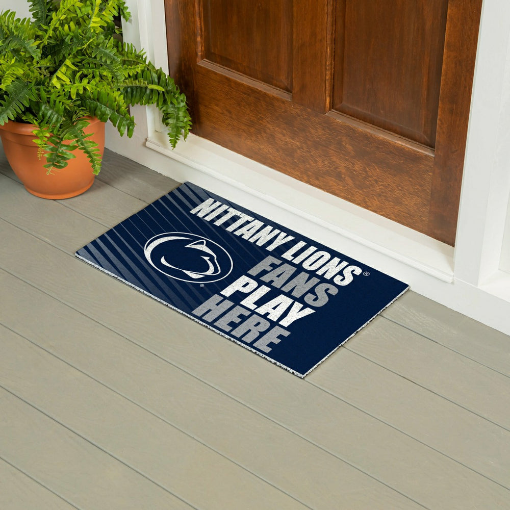 Penn State Fan Mat, 28"x16", Collegiate