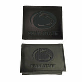 Penn State, Bi-Fold and Tri-Fold Wallet Gift Set, Black, Collegiate, Home
