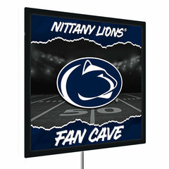 Penn State 23"H x 23"L LED Wall Decor, Edgelite, Square, Collegiate, Home