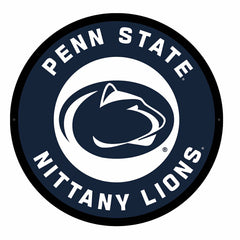 LED Wall Decor, College Football Round, Penn State, Collegiate, Home