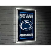 22"H x 14"L NeoLite Wall Decor, Rectangle, Penn State, Collegiate, Home