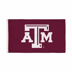 Texas A&M Single Sided Estate Flag with 2 Grommets, 3'x5', Collegiate, Home