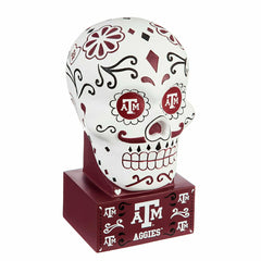 Texas A&M, Sugar Skull Statue, Collegiate, Home