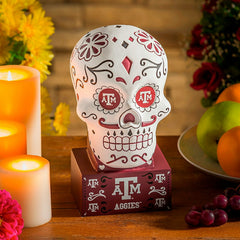 Texas A&M, Sugar Skull Statue, Collegiate, Home