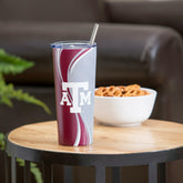 Stainless Steel Tumbler, 20oz, Texas A&M, Collegiate, Home