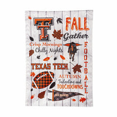 Texas Tech University, Moire Flag, GDN, Fall Seasonal, Collegiate, Home