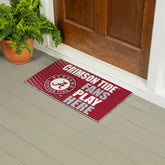 University of Alabama Fan Mat, 28"x16", Collegiate