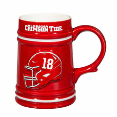 University of Alabama Ceramic Stein Cup, 24oz, Collegiate, Home
