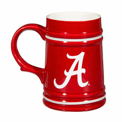 University of Alabama Ceramic Stein Cup, 24oz, Collegiate, Home