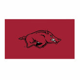 Full Color PVC Mat, 16" x 28", University of Arkansas, Collegiate