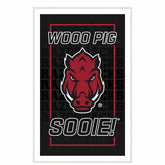 University of Arkansas College Rectangle Neolite LED Decor, Collegiate, Home