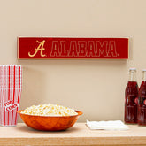 University of Arkansas Engraved Wood Sign, 3.5" x 18", Collegiate, Home
