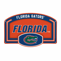University of Florida USA Embossed Steel Wall Sign, 11" x 17", Collegiate, Home