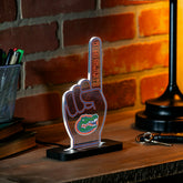 University of Florida College Foam Finger Desklite LED Decor, Collegiate, Home