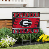 University of Georgia Coroplast Yard Sign Graduate, Collegiate, Home