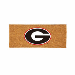 University of Georgia Extra Large Full Color Coir Mat, 60"x24", Collegiate