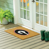 University of Georgia Large Full Color Coir Mat, 36"x24", Collegiate